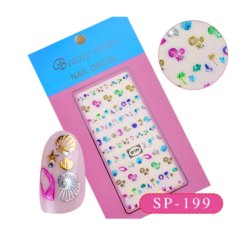 

Factory Price Nail Art Studs Customized Design Nail decals OEM/ODM Nail Sticker For Girl, Customers' requirements