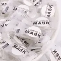 

YUZMEI Compressed Facial Mask Sheet DIY Compressed Cotton Mask Tablet Disposable Coin Mask