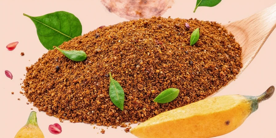 Making chermoula in a blender