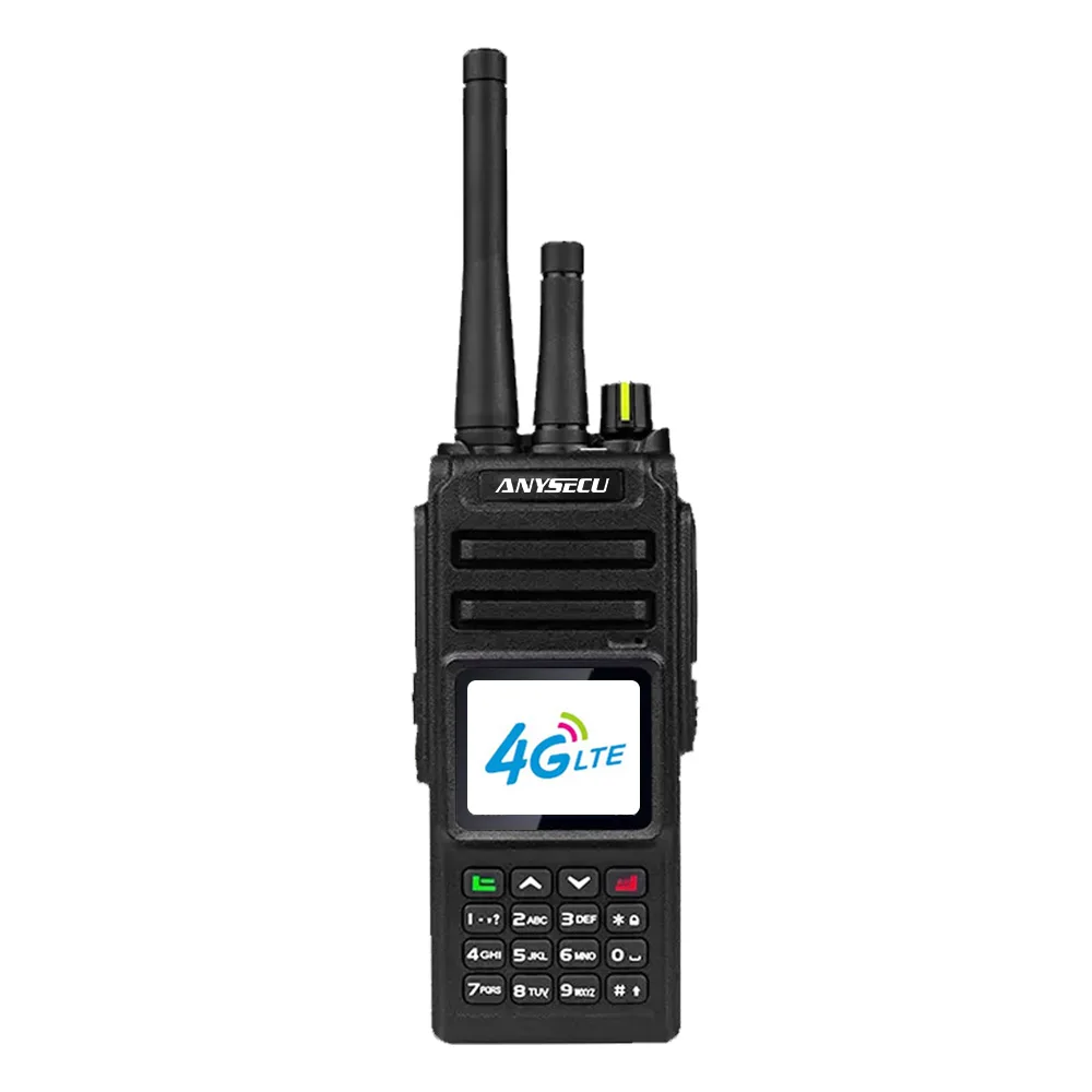 

Anysecu R-1560 4G+Analog UHF 5 Watts Dual Mode IP Radio Sim Card Walkie Talkie DS1560 work with REAL PTT