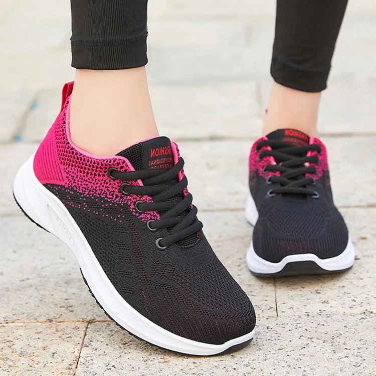 Fashion Safety Trendy Women Female Ladies Light Weight Sports Breathable Running Walking Style Shoes Casual Shoes for Women