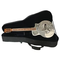 

aiersi brand cutway electric resonator guitar with free guitar case for sale