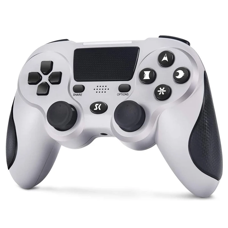 

ISHAKO PS4 Console Gamepad Led Light Touch Pad Gaming PS4 Controller Wireless