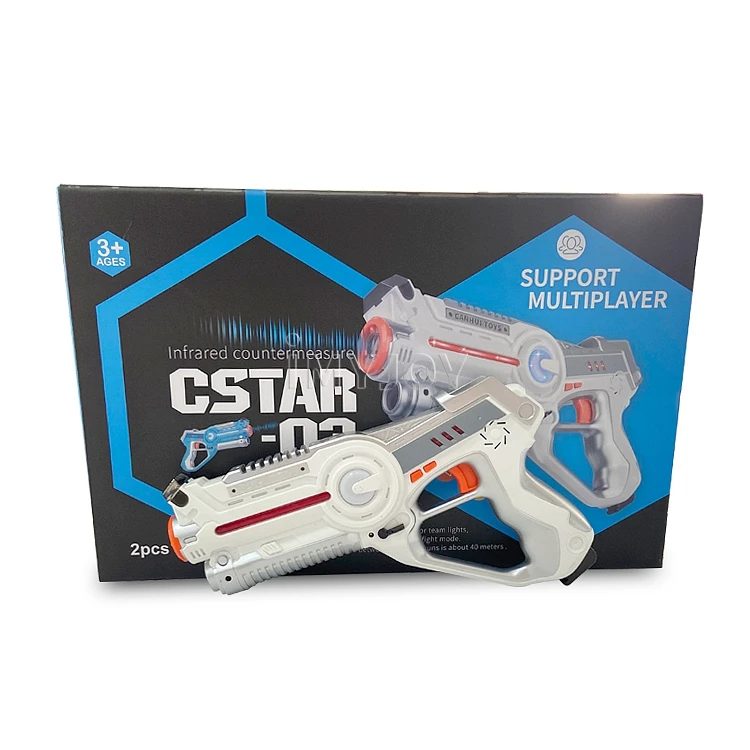 Laser Induction Toy Gun Interactive Projection Ar Kids Gun For
