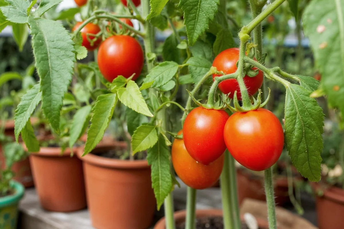 how to grow a tomato plant in a pot