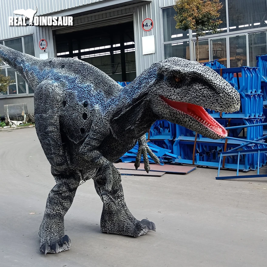 

Animatronic Dragon Mascot Realistic Dinosaur Costume