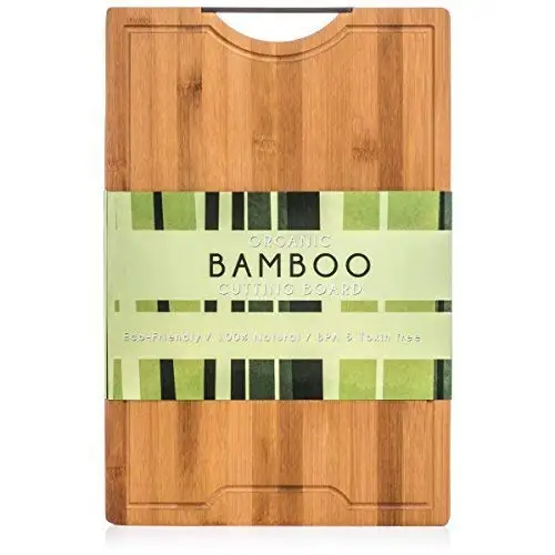 

Eco friendly organic bamboo cutting board for kitchen, Natural