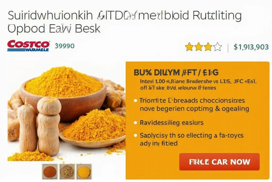 Turmeric at Costco: Prices, Quality & Best Options