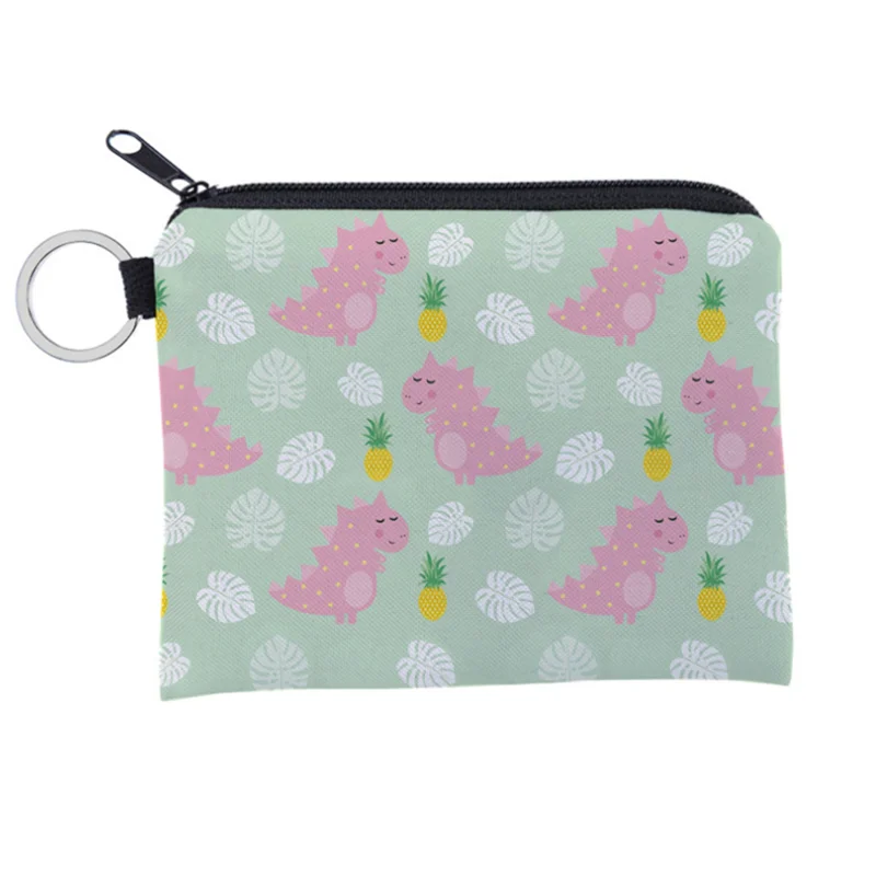 

Daily use items polyester cute sweet mini design zipper coin purse wallet coin bag, As shown in the picture