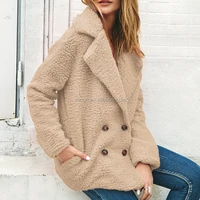 

2019 Winter Warm Thick Cheap Custom Short soft Fleece Jacket For Women