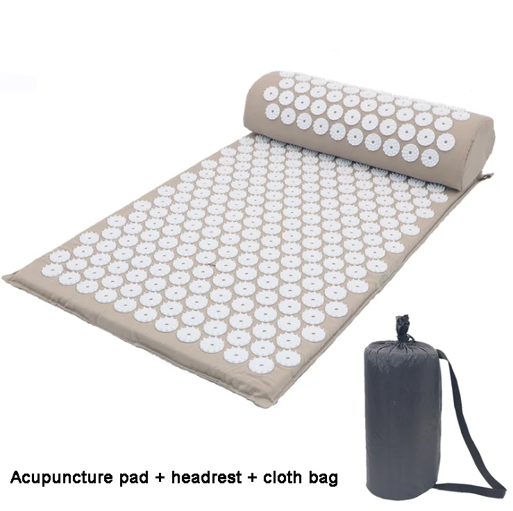 

Amazon High Performance Acupuncture Point Massage Yoga Mat Soothing Analgesic Exercise Acupuncture Pillow