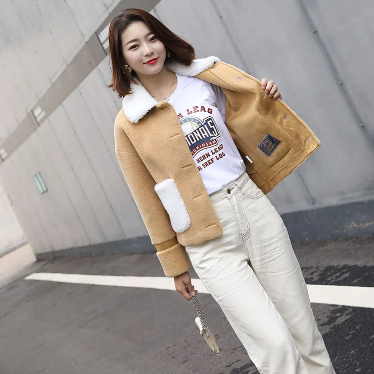 Factory Direct Wholesale long coat wool women coats wool beige alpaca wool coat