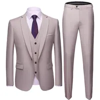 

Factory sale men 3 pieces set slim fit business suits wedding suits for men