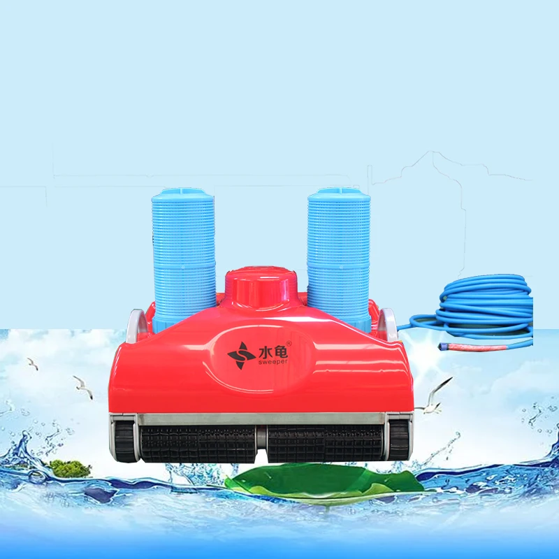 

K600GT Automatic Swimming Pool Bottom Cleaning Robot Automatic Medium Sewage Suction Machine Pool Robot Cleaner Equipment