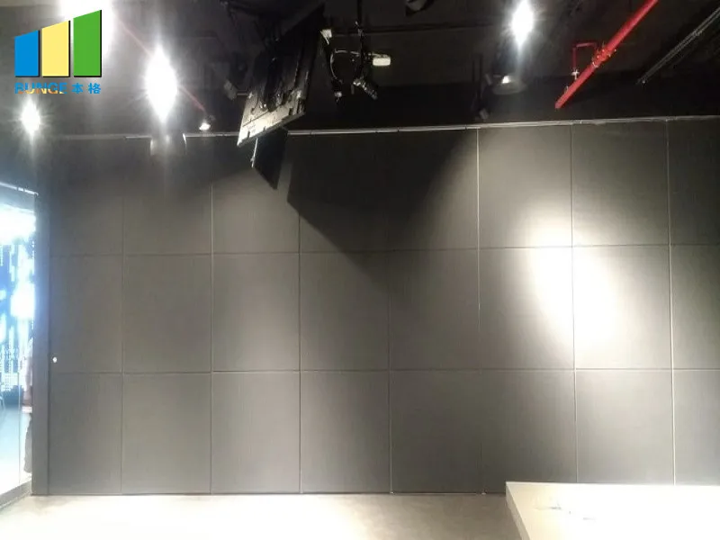 Hotel Soundproof Mobile Movable Wall Partitions Folding Acoustic