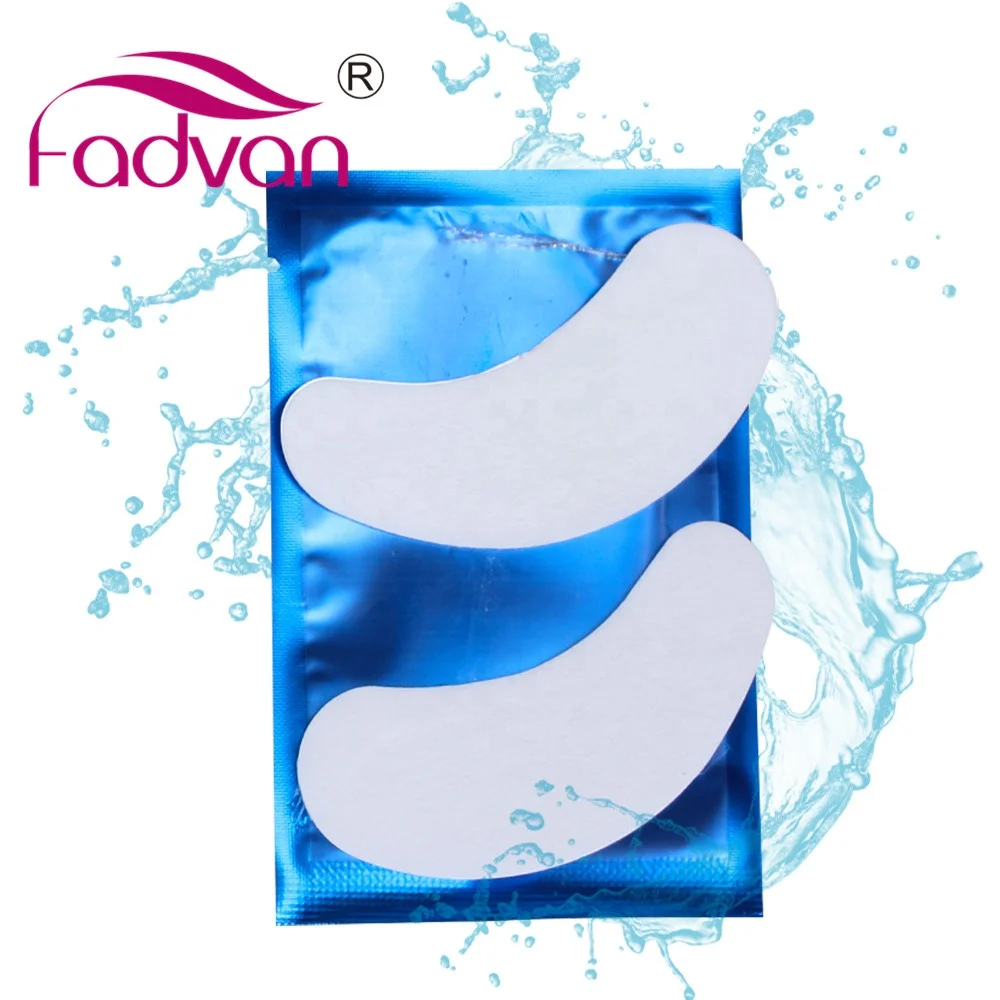 

High Quality 50pairs Women Lint Free Under Eyes Pads Patches Eyelash Extension Tips Sticker Wraps Make Up Tool Eyelashes Patches