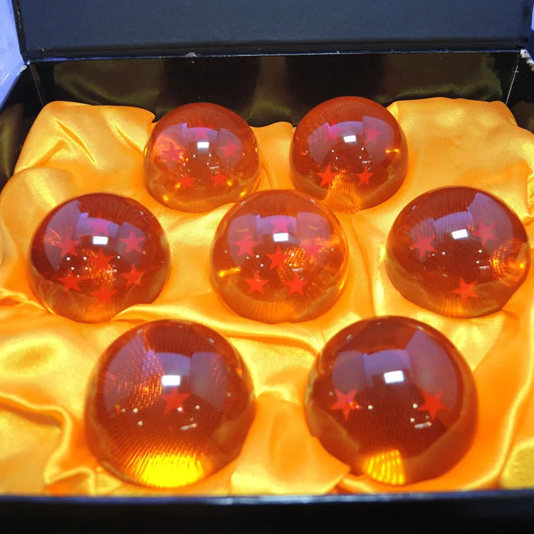 Hot Anime Dragon Ball Z Shenron Figurine 7 Crystal Balls Otaku Collection Gift 