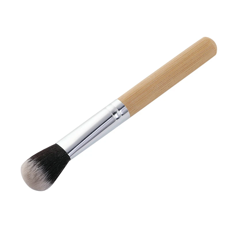 

High Quality Vegan Cruelty Free Makeup Brushes Private Label Custom LOGO Pink Foundation Makeup Brush Set, Wooden