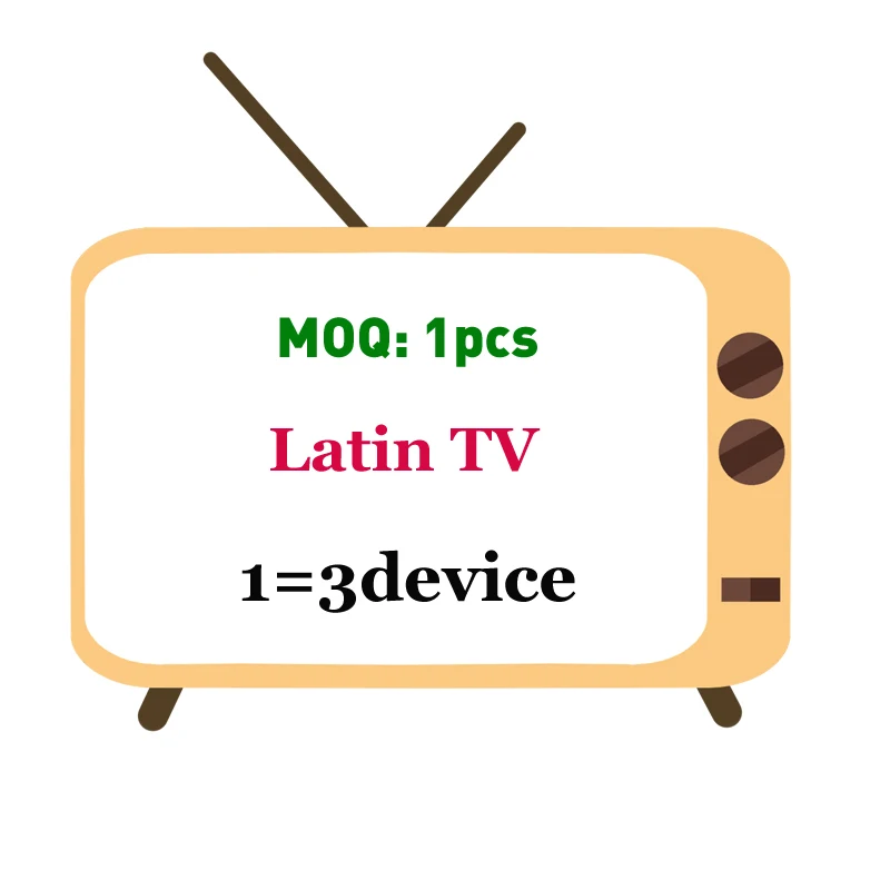 

Latin IPTV 1 Account Support 3 connections Hot Sale in All Latin American Countries 1 3 6 12 Months Chile Honduras Mexico Spain