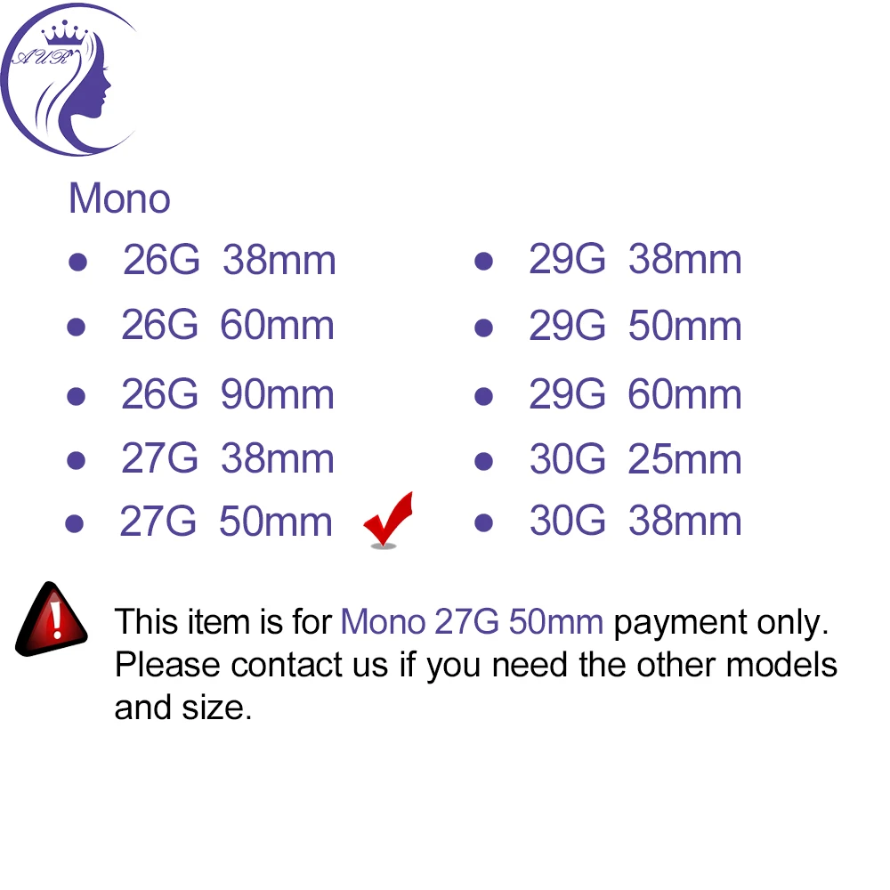 
Mono 27G 50mm korea PDO thread lifting mono for medical skin tightening lips threads 