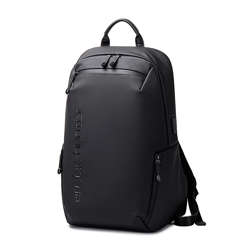 

Fashion laptop backpack Waterproof laptop rucksack business multifunctional lightweight PU laptop bag waterproof for men