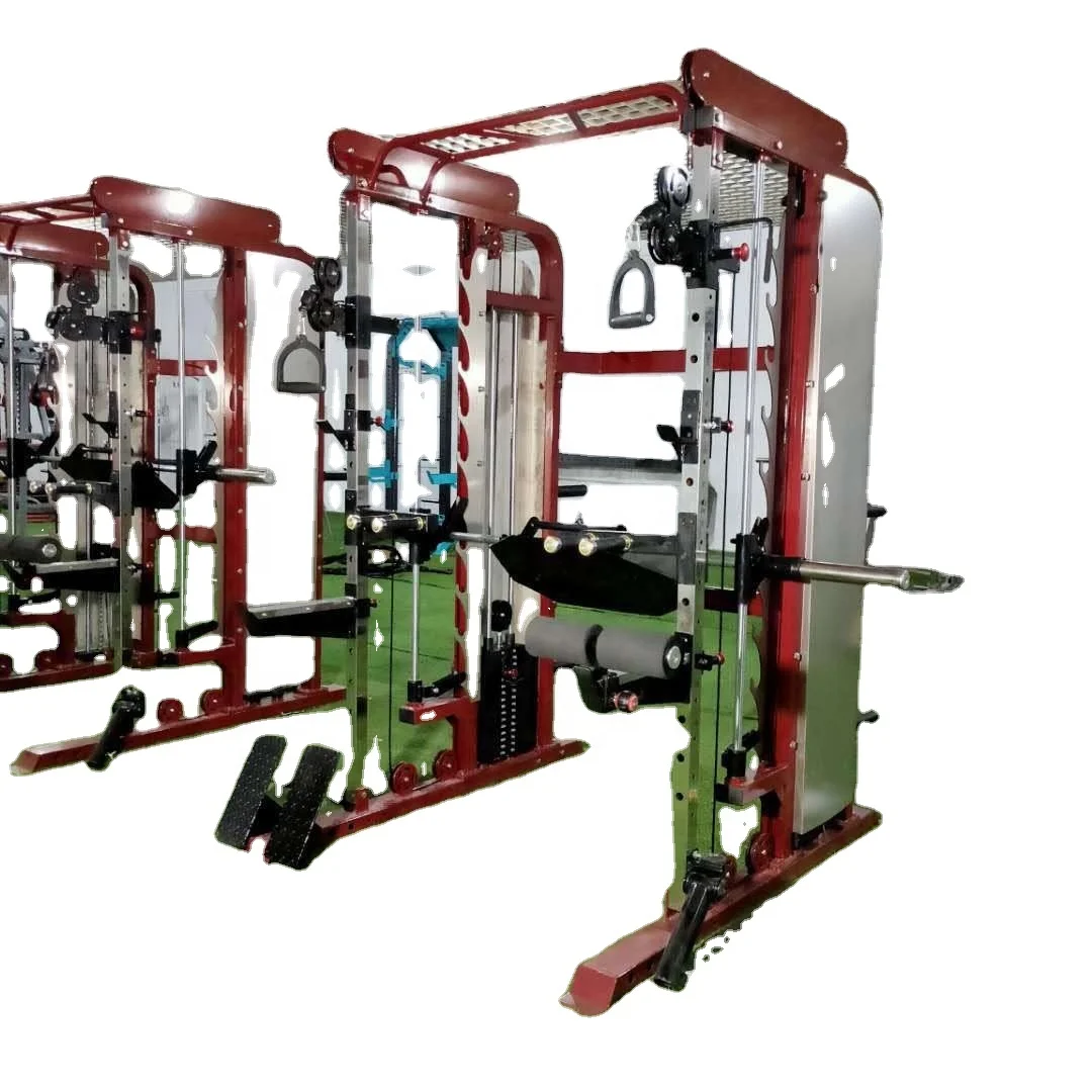 

Best selling fitness equipment multi functional trainer/Multifunction Smith Machine & Cable Crossover, Optional