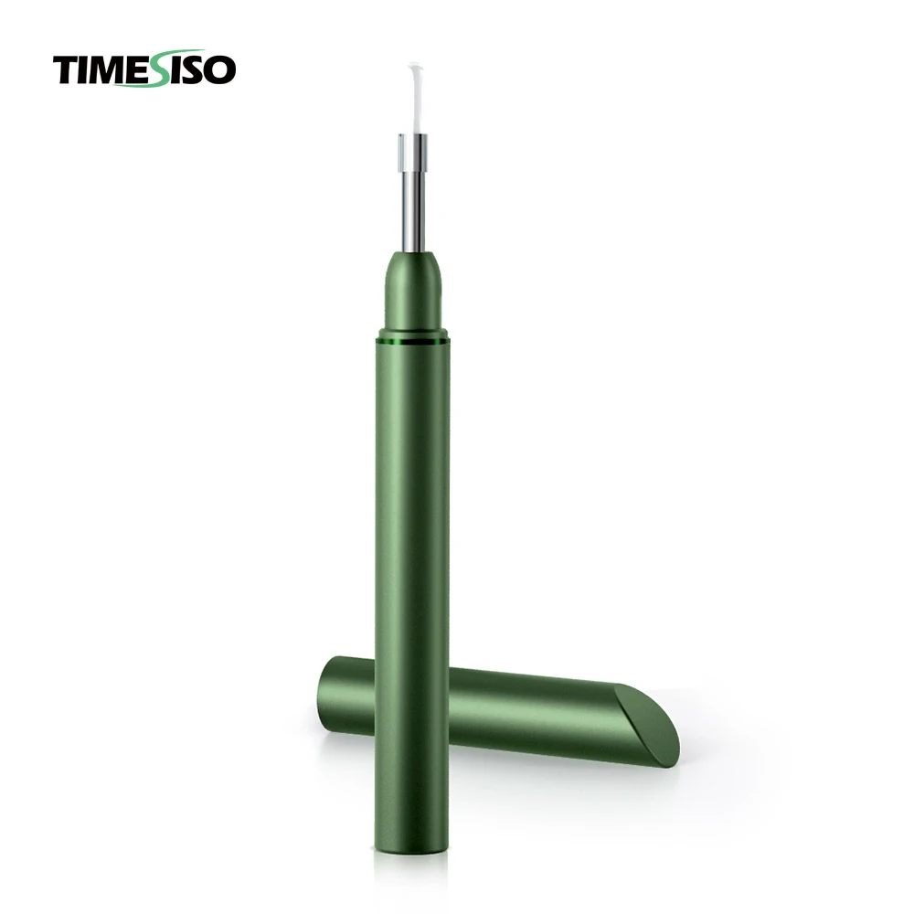 

Timesiso 3.9mm Digital Otoscope Camera Video Record Ear Wax Otoscope with USB Charger, Black/green