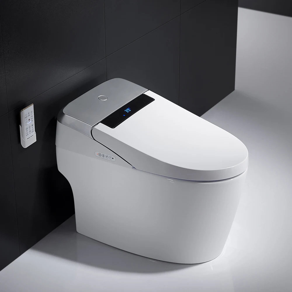 New model female siphon automatic self cleaning smart toilet without water tank