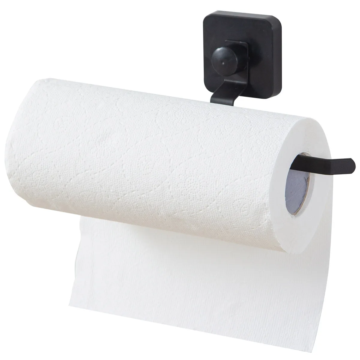 

ORZ0599 High quality paper towel holder standing kitchen paper towel holder for kicthen and table, Black