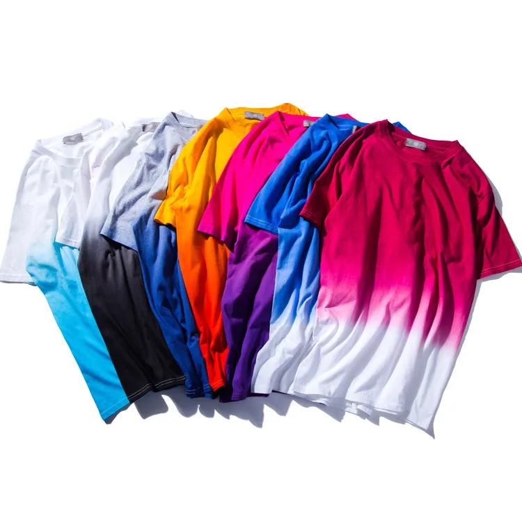 

Wholesale custom 100% cotton hip hop 7 colors tie dye t shirt mens, As picture