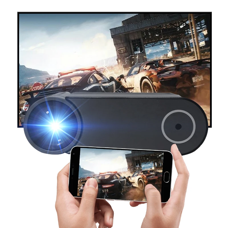 

High brightness 1080P Full HD 3D smart led lcd pocket short throw portable wifi home video movie mini proyector projectors