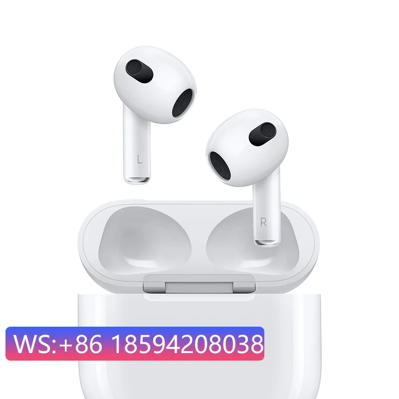 

Airs Pro 3 TWS Air 2 Headphone Noise Cancelling Headset Sport Stereo Wireless Handsfree Wireless Earbuds Earphones