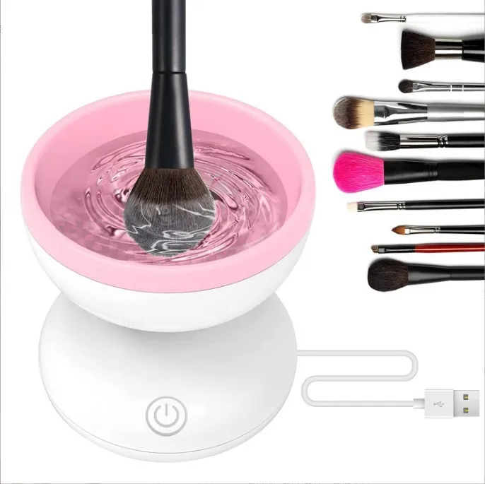 

YUE Cross-border 2023 New Makeup Brush Automatic Cleaner Rechargeable Makeup Tool Cleaning Artifact Beauty Tools