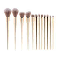 

2020 Must Have Cosmetic Tool Luxury Professional 12pcs Rose Gold Makeup Brush Set