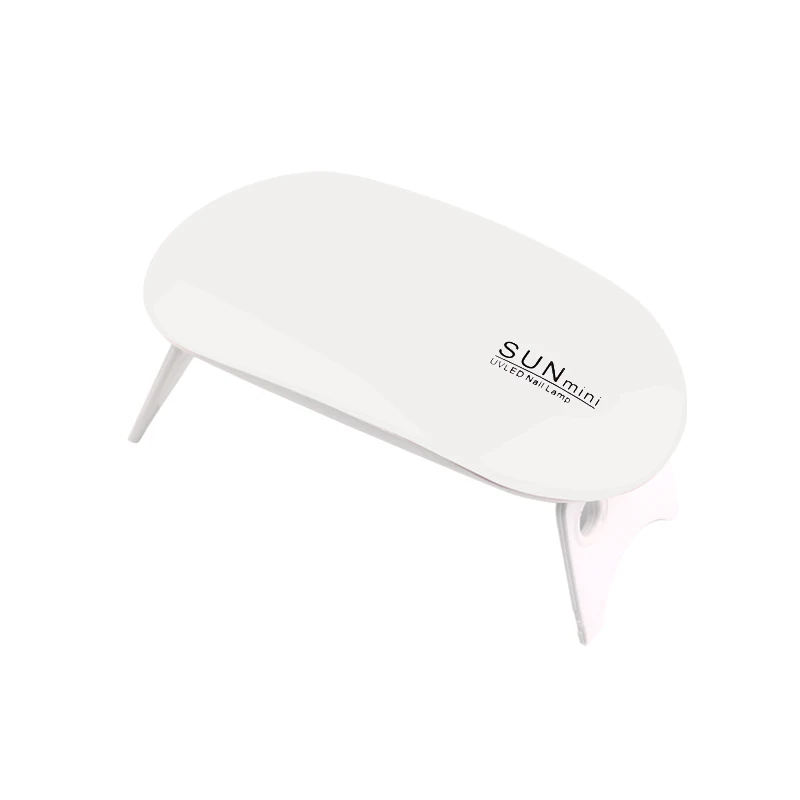 

OEM Mouse Type Nail Lamp Automatic Timing Nail Polish Fast Curing Lampe UV Ongles Portable Mini Manicure Phototherapy Nail Dryer, White pink