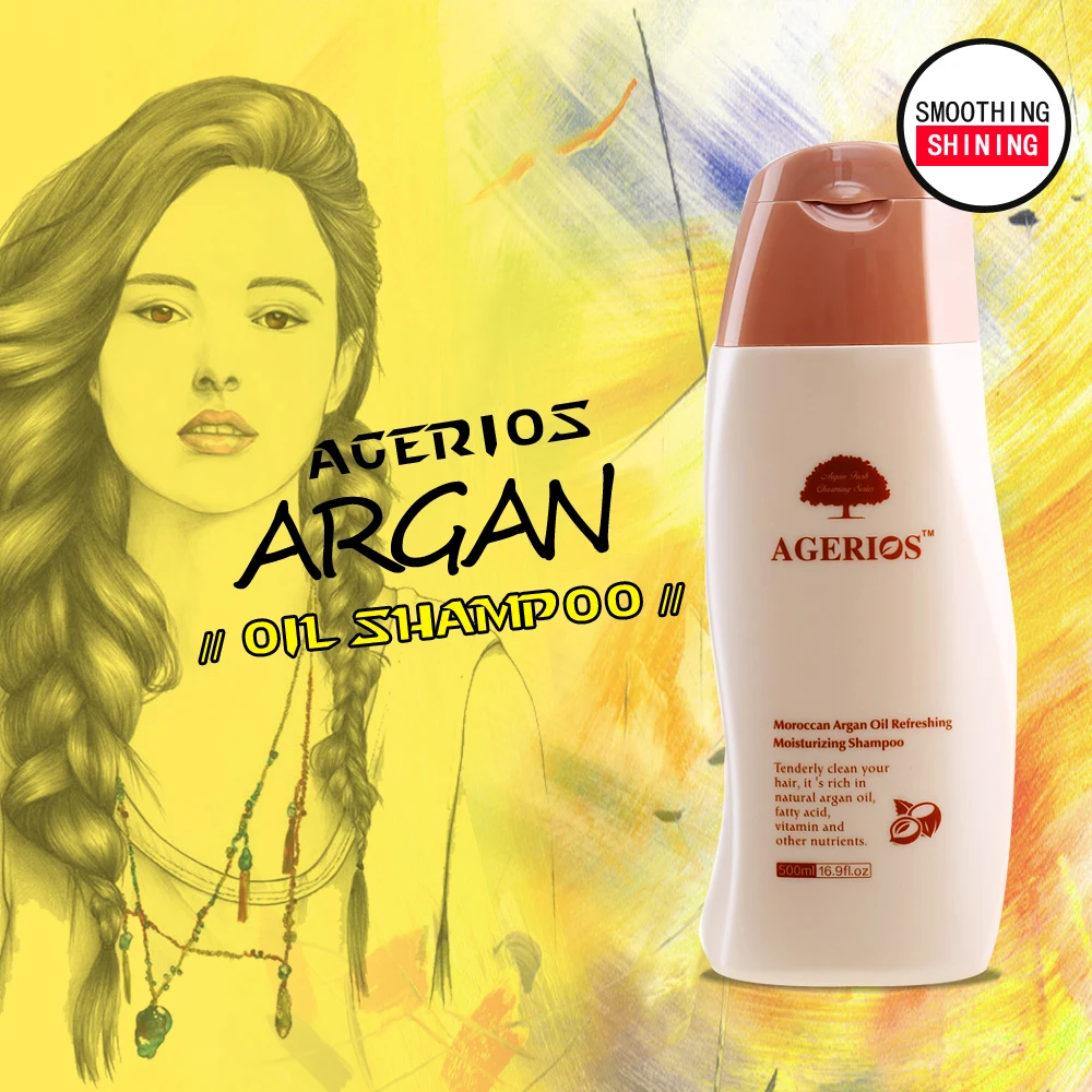 

Wholesale Luxury Moroccan Argan oil Sulfate Free Shampoo Organic Fluffy Shampoo