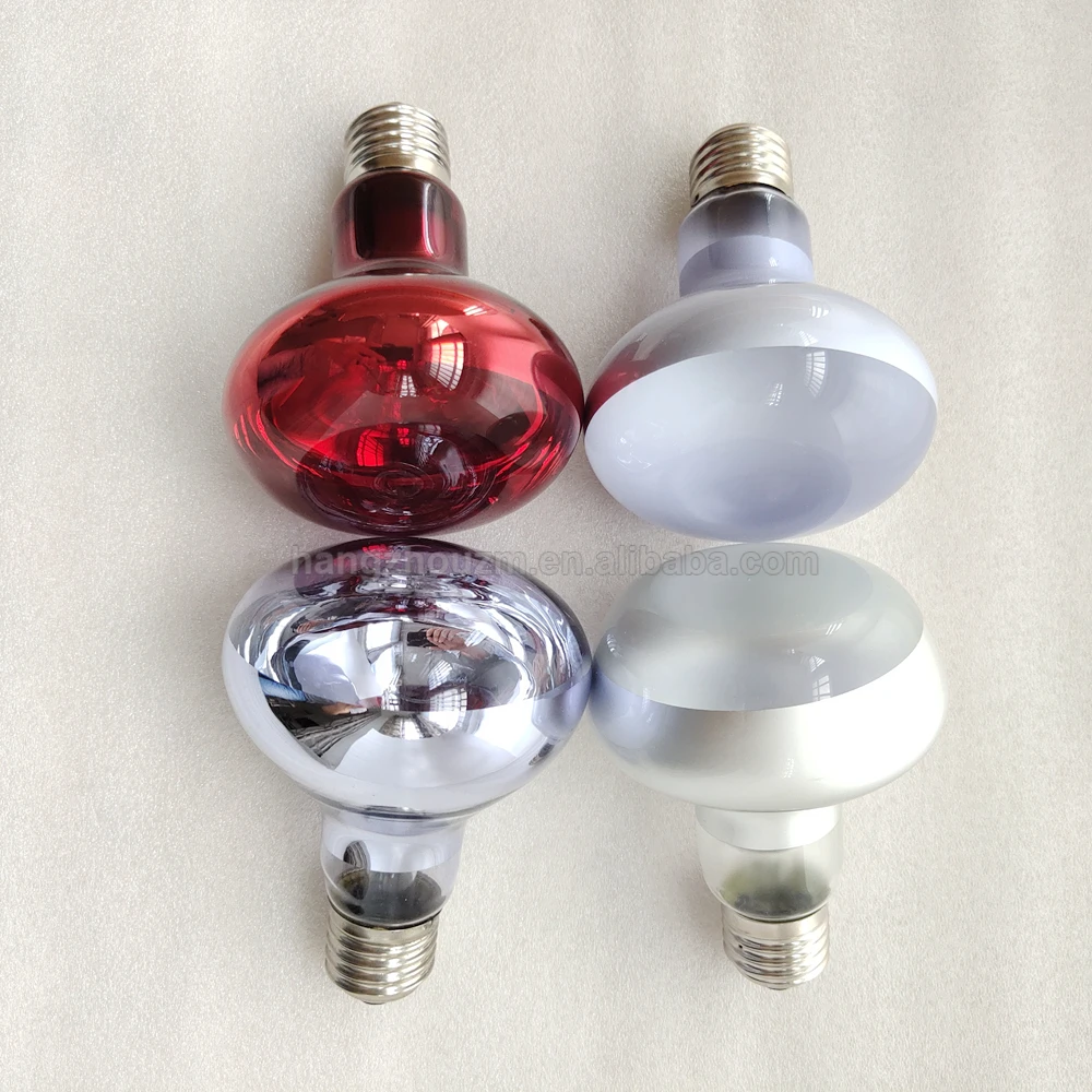 

75W 100W R80 red glass Infrared Spot Lamp pet light UVA heating lamp for Reptiles & Amphibians
