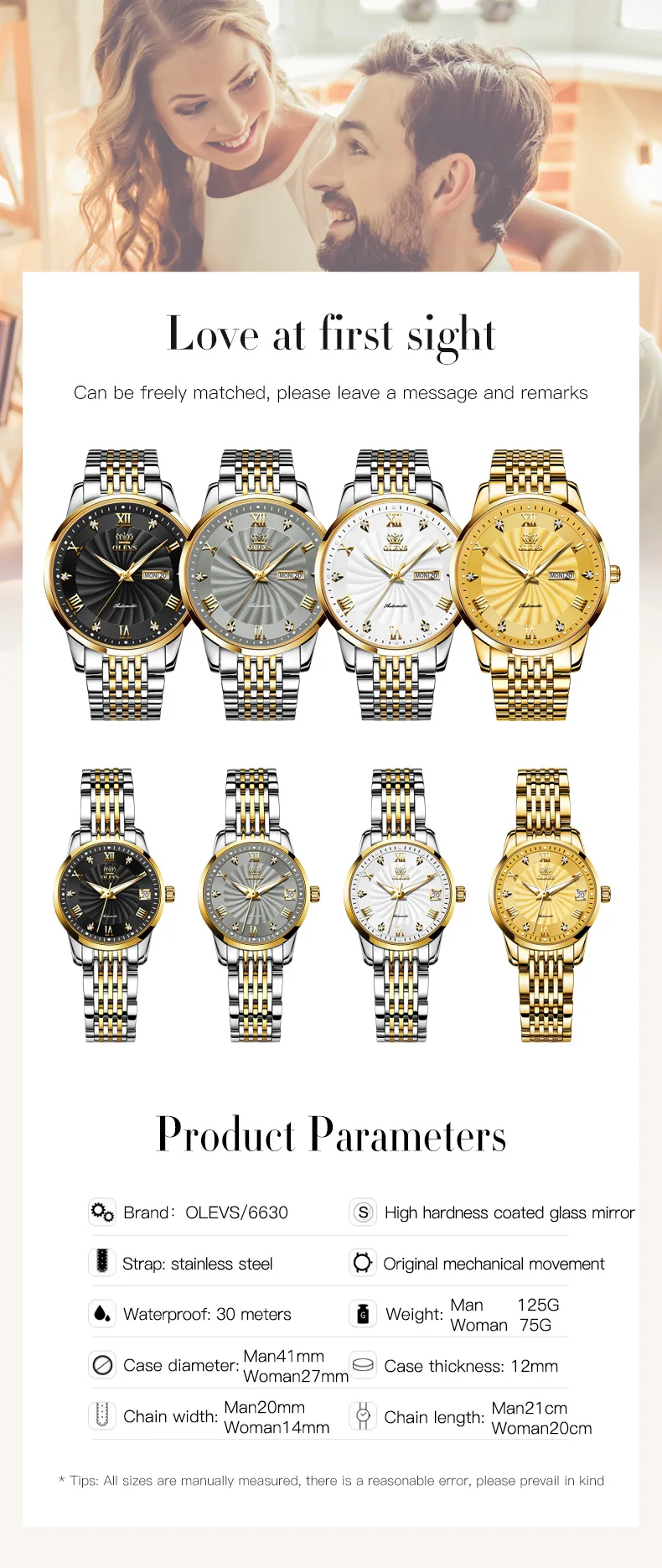 olevs luxury watch Automati | 2mrk Sale Online