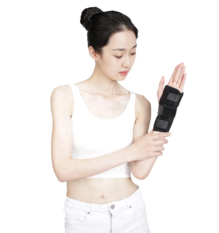 

Amazon Hot Sale Deluxe stabilizer compression carpal tunnel palm wrist support with splint