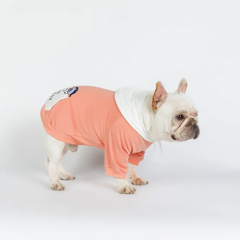 

Drop shipping cheap simply winter custom white dog pet puppy apparel summer hoodies coat costume, 3colors