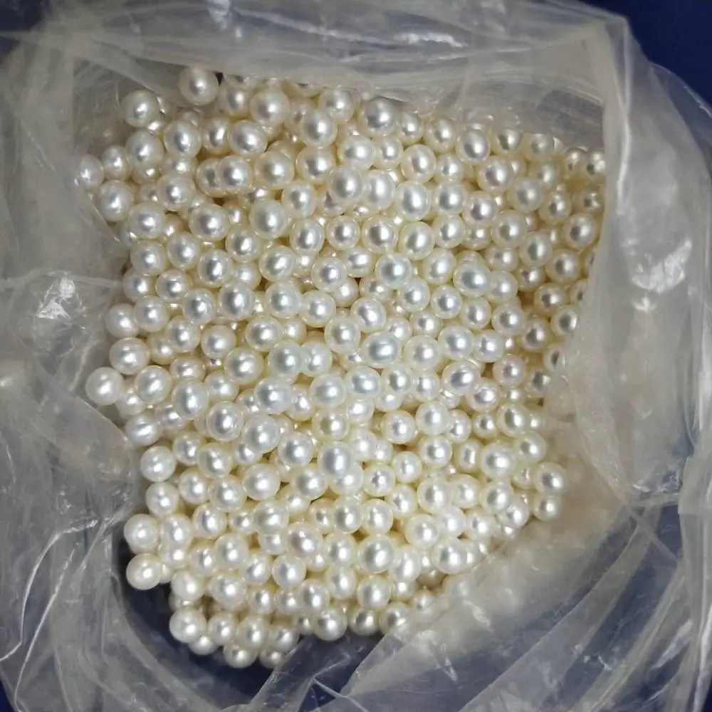 

4-5 mm very round freshwater loose pearl wholesale freshwater loose pearl-no hole or half hole