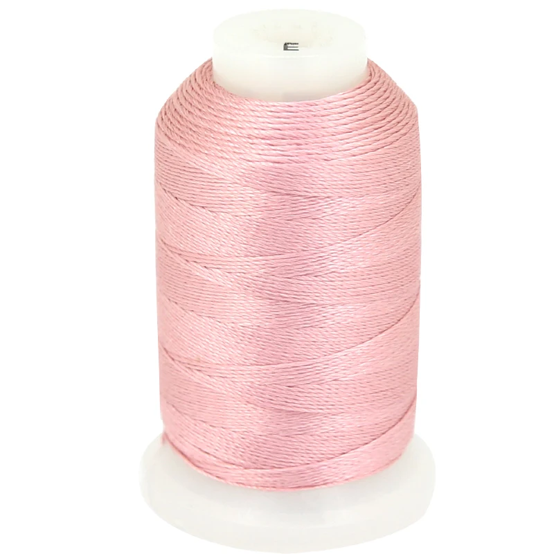 

XuQian Wholesale 200 Yards 100% Natural rasp cream color Silk Cord For Jewelry Making