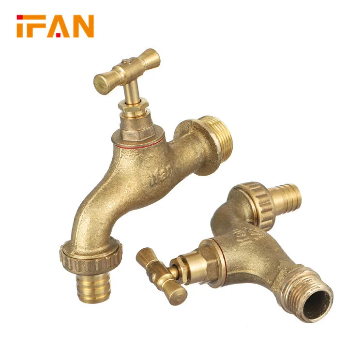 

IFAN full Size1/2-1 New Arrival Outdoor Garden Kitchen Water Tap Brass Faucet Bibcock taps