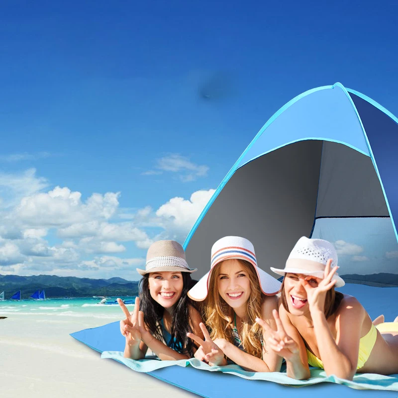 

Me Sport Waterproof Pop Up Instant Portable Folding Beach Tent Outdoor Camping Sun Shelter Sunshade Tent