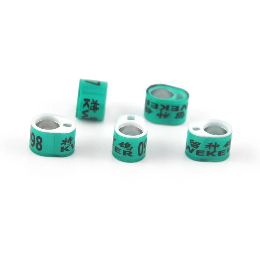 

Quality Chip Bands Bird Tracking Devices Rainnow Flag Pigeon Rings, Free