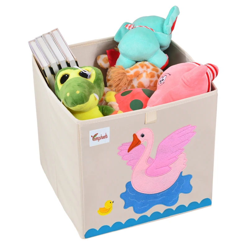 

Home Organizer Fabric Foldable Bathroom Toy Cloth Laundry Basket Storage Boxes Bins, Custom design
