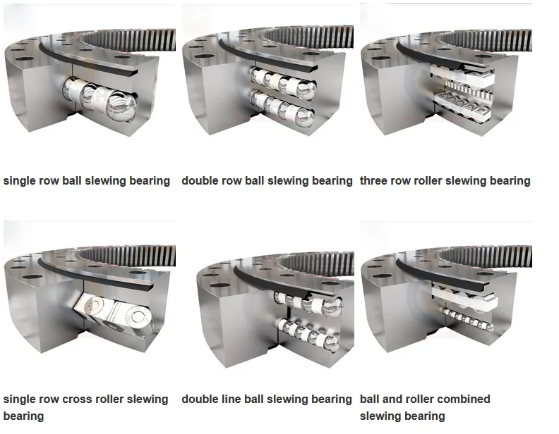 2279x2721x231 Heavy Duty Excavator Turntable Slewing Ring Bearing 132.45.2500