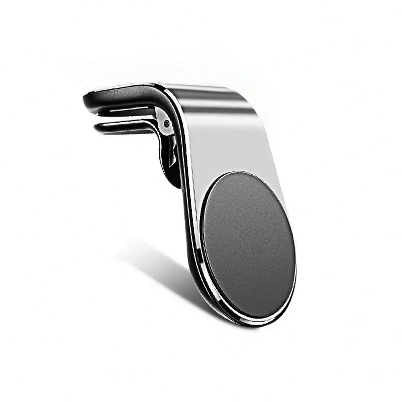 

360 degree magnetic mobile holder REKvb best in car phone holder, Black, silver