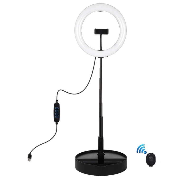 

New Arrival Remote Shutter PULUZ 10.2 inch 26cm USB LED Selfie Fill light