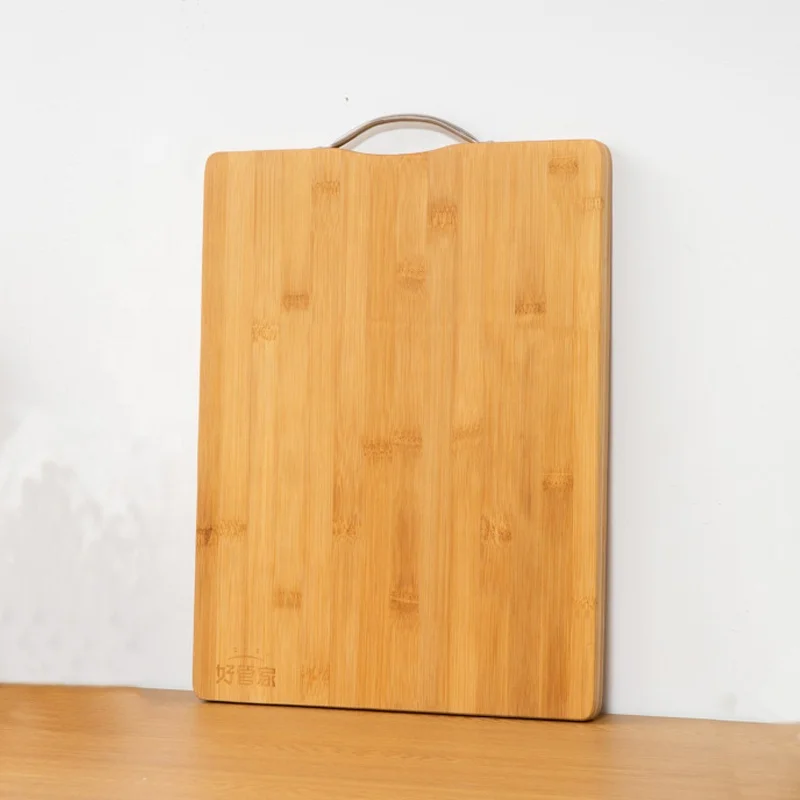 

Thicker chopping board set customizable logo household kitchen supplies bamboo wood cutting board